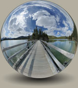 Pyramid Lake footbridge